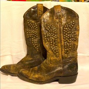 Frye cowgirl boots